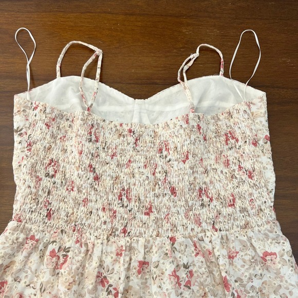 Chelsea 28 Coquette Eyelet Midi Dress XL Fairy Sundress Nature Romantic Cottage - Picture 4 of 14